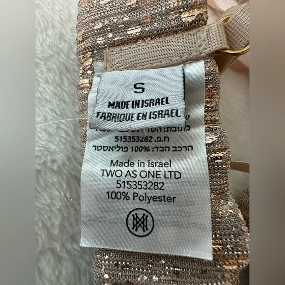 Sabina Musayev Lupeta Bra Pearl Blush Size Small - Picture 9 of 10